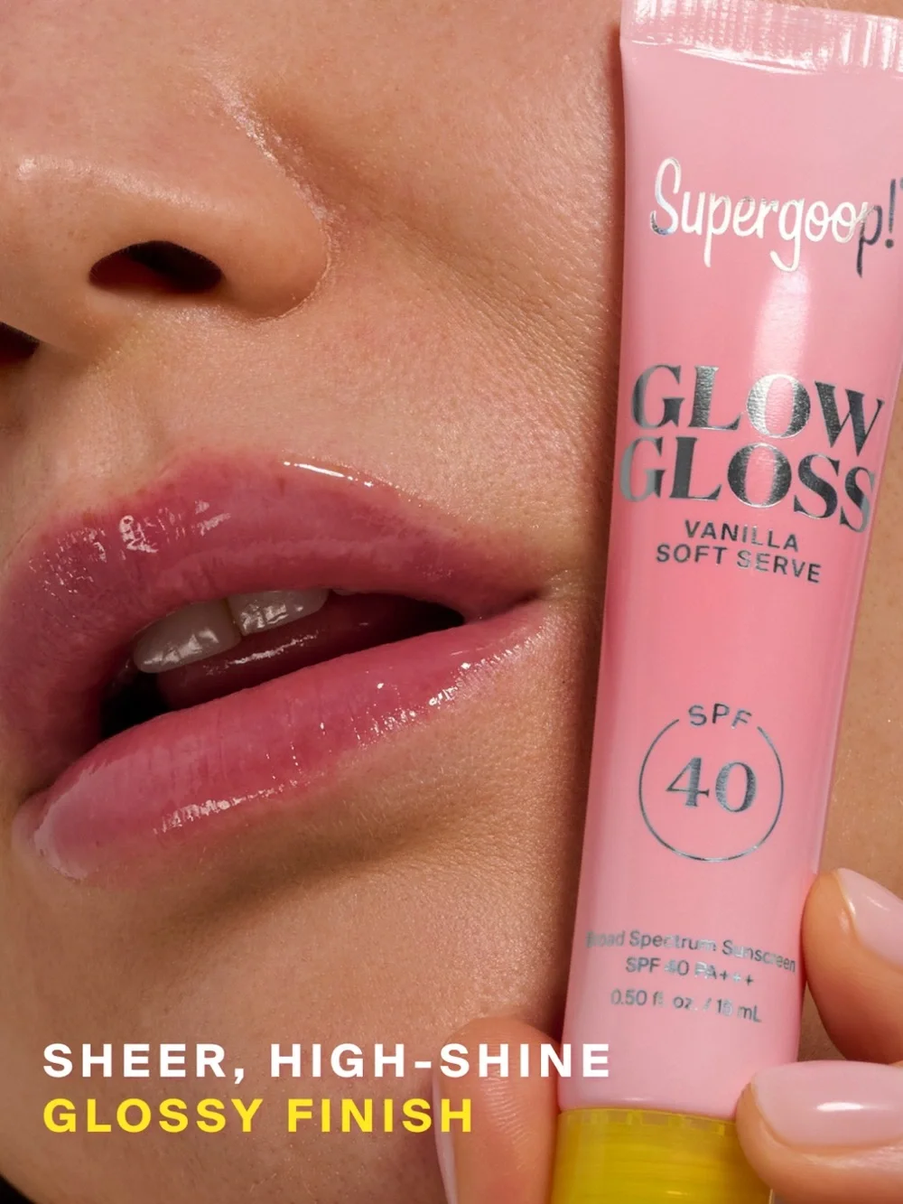 Supergoop! Glow Gloss SPF 40 – Vanilla Soft Serve